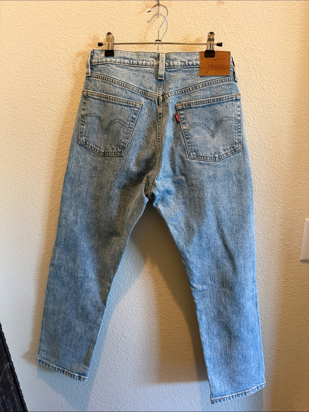 Levi's 501 Crop in Tango Surge W27 L26 Vintage Inspired - Picture 6 of 11